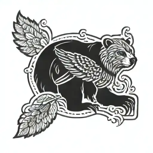 German Bird With Russian Bear