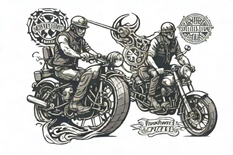 Brotherhood Ride Hard Be Yourself