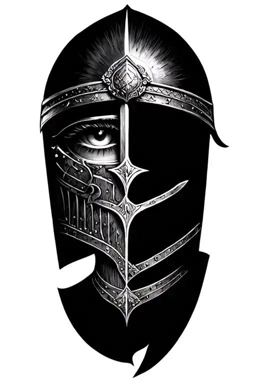 Gladiator At War With The Eyes Of The World Between