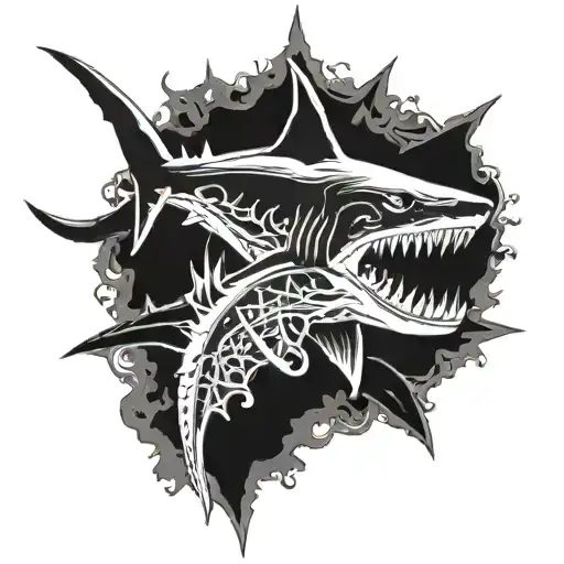 Skull And Bone Shark