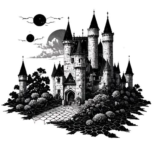 Honeycomb And Castle