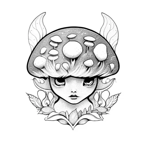 Enchanting Mushroom Fairy
