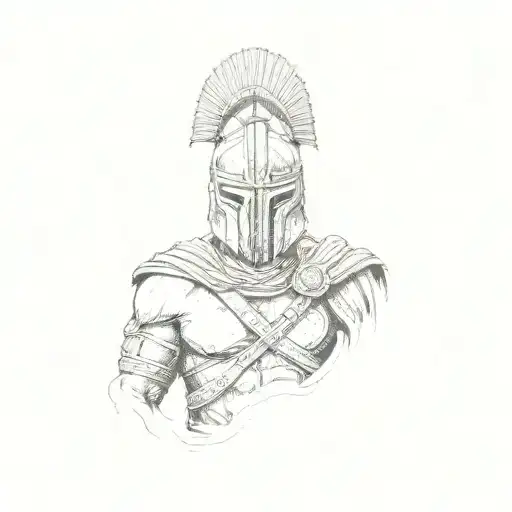 A Spartan Warrior