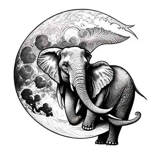 Elephant Moon