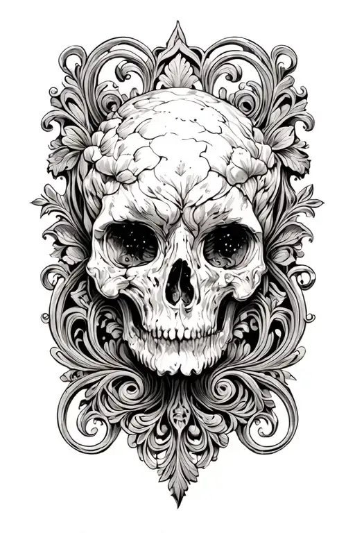 Scrollwork Filigree Baroque