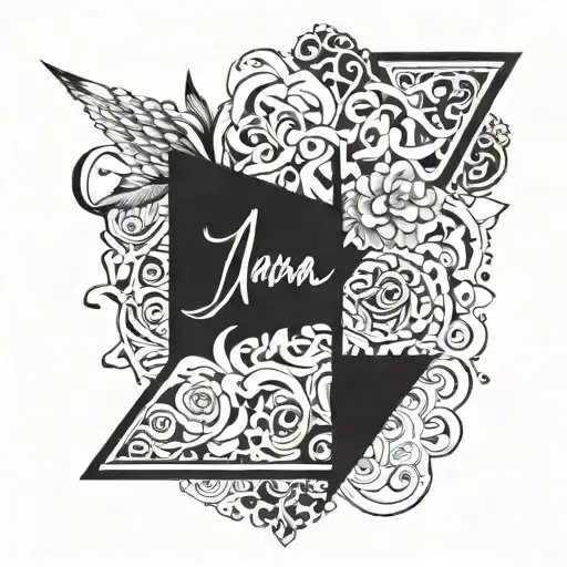 Umran With Handwriting Letter For Left