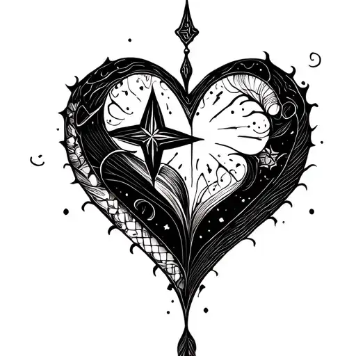 Infinite Heart With Star