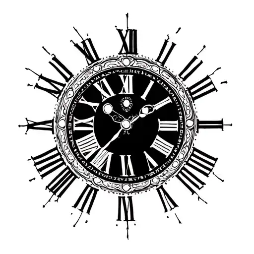 Antique Clock Face