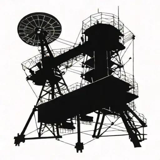 Abandoned Satellite Ground Station