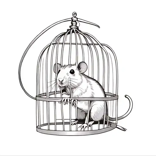 A Rat In A Cage