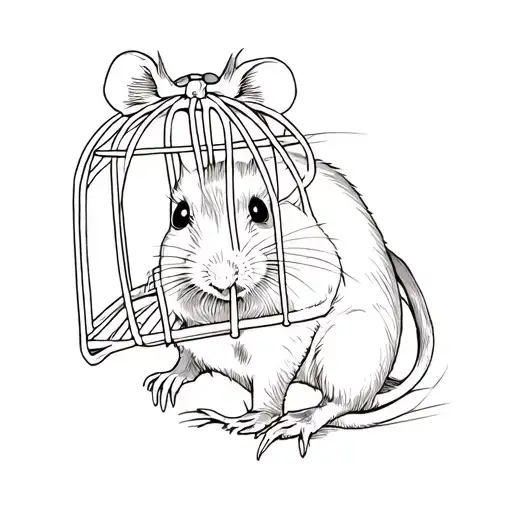 A Rat In A Cage