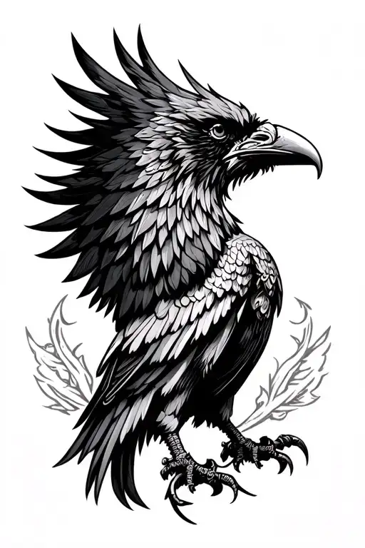 Viking Raven Phoenix