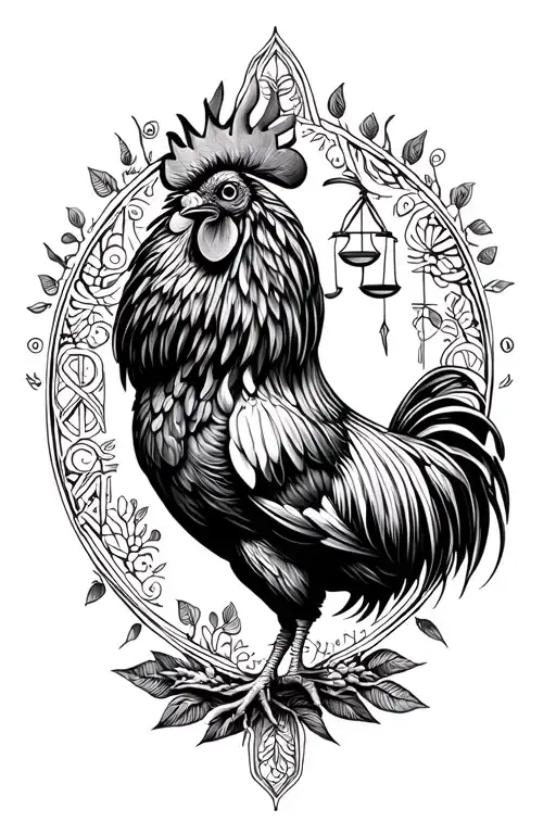 Rooster And Libra Zodiac Sign