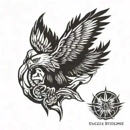 Eagle Stone Surrounded