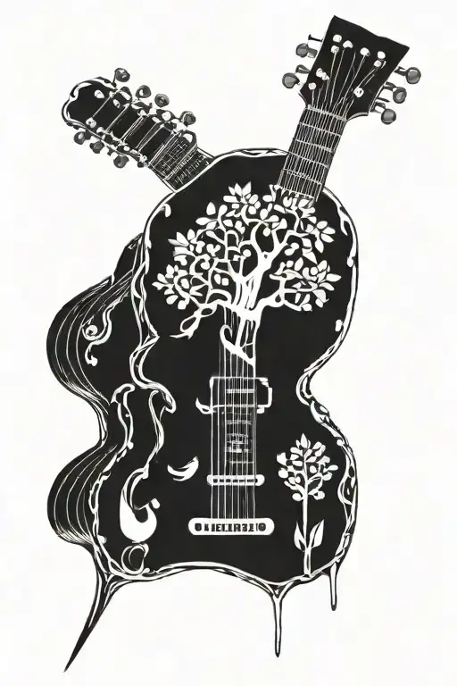 Guitar Neck Family Tree