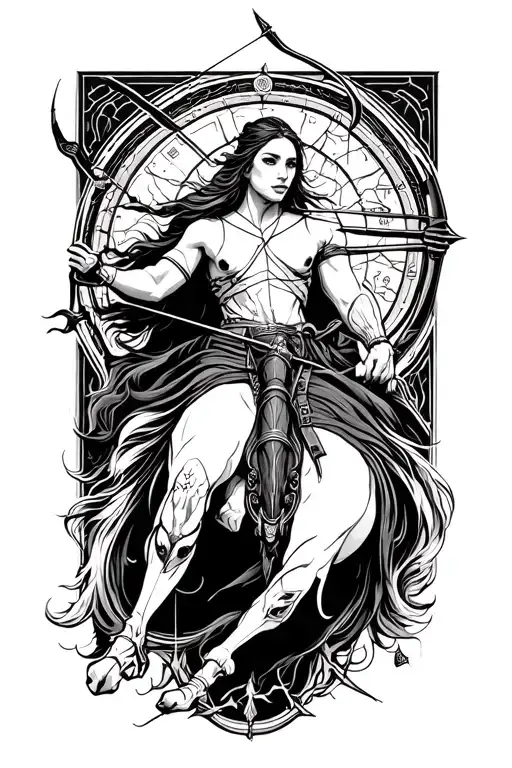 Sagittarius Archer Riding