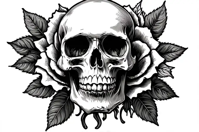 Rose Skull