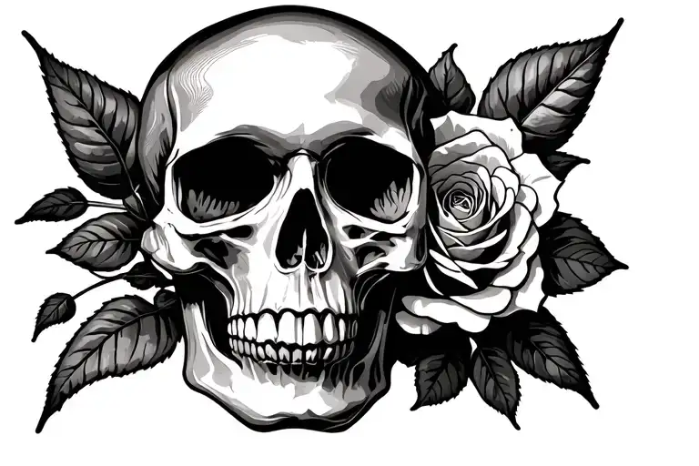 Rose Skull