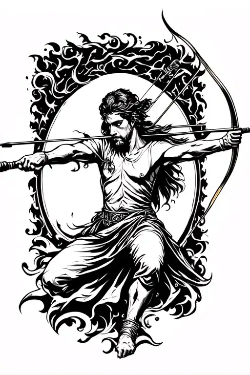 Sagittarius Archer Shooting