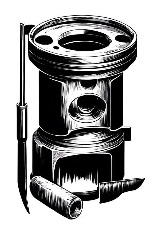 Piston And Tools