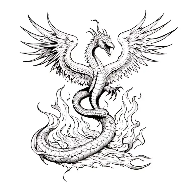 Cobra Phoenix Rising From The Ashes