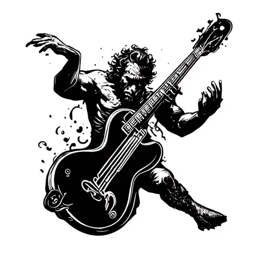 Hopesfall Band Logo Inspired Floating Man