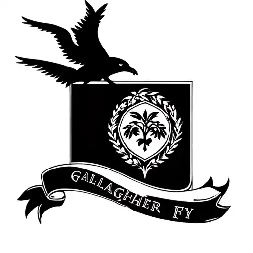 Gallagher Family Crest Incorporating Australia