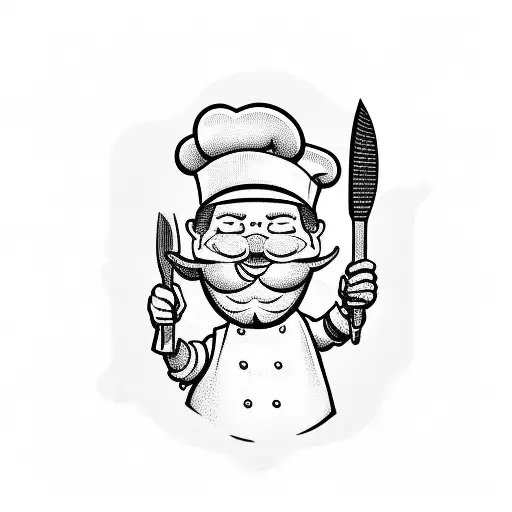 A Chef Cooking On A Riverboat