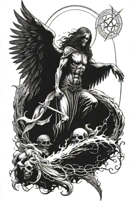 Death Angel With The Number 0555