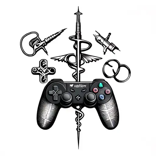 Incorporate Elements Of Game Controllers And Medical Tools In A Unique Design