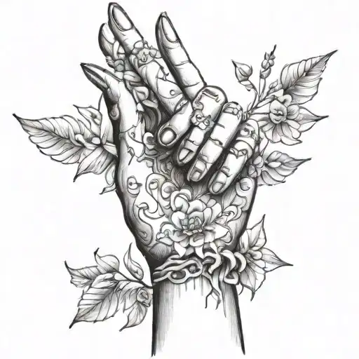 Daphne And Hand