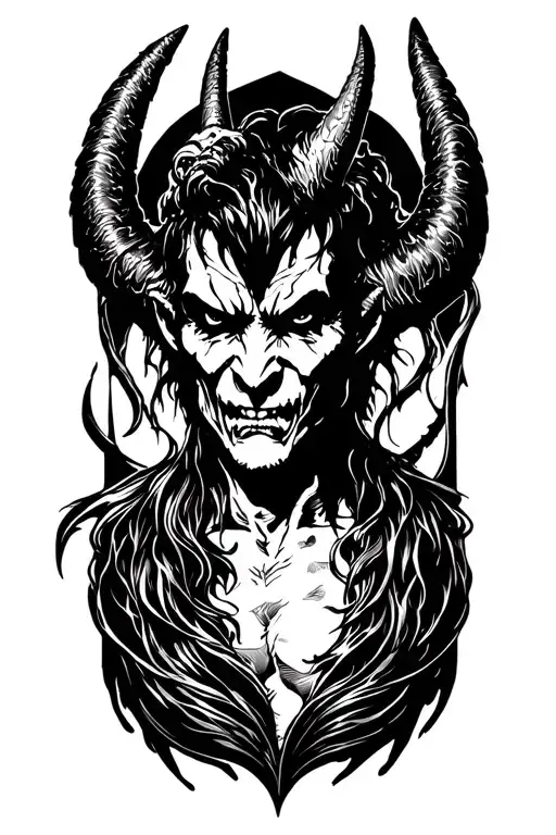 Acdc Devil Horns And Tail