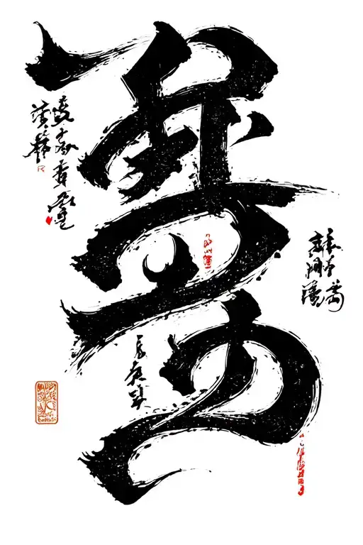 2000 Written Calligraphy Brush