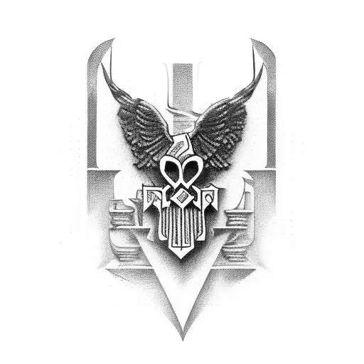 The Words 'Tartan Adler' In A German Gothic Typeface