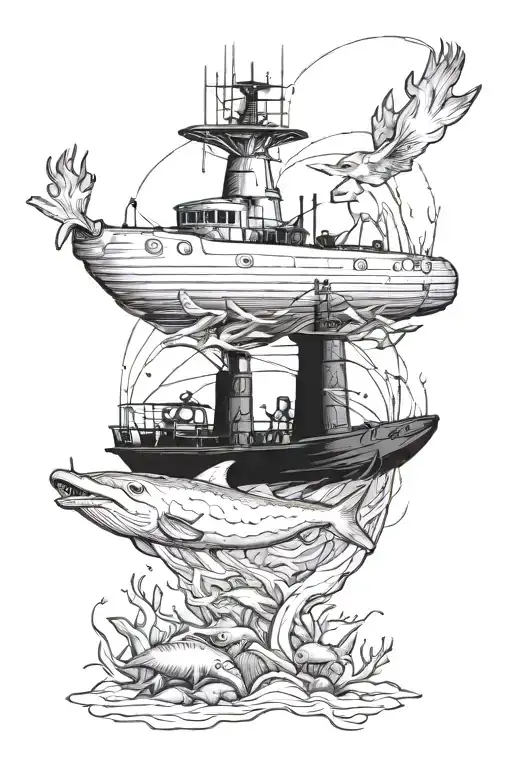 Coverup Of Buck And Doe Submarine Realistic