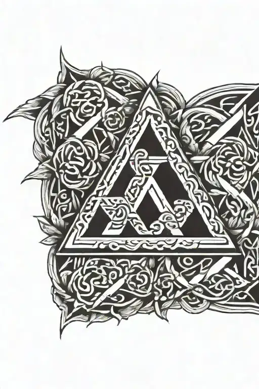 Valknut And Brokenheart Stomach Vine