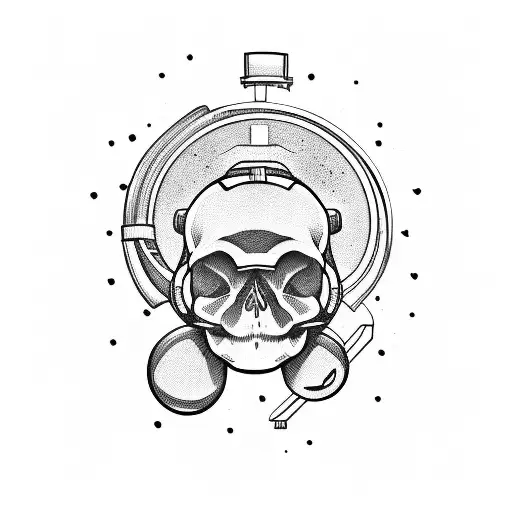 Skull Astronaut