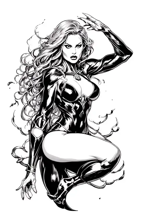 Marvel Scarlet Witch Floating
