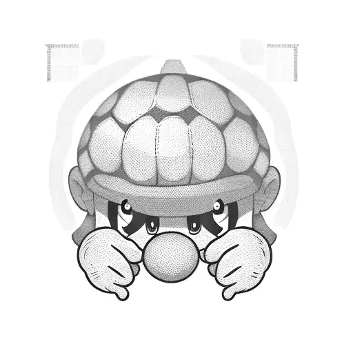 Super Mario Playing Football