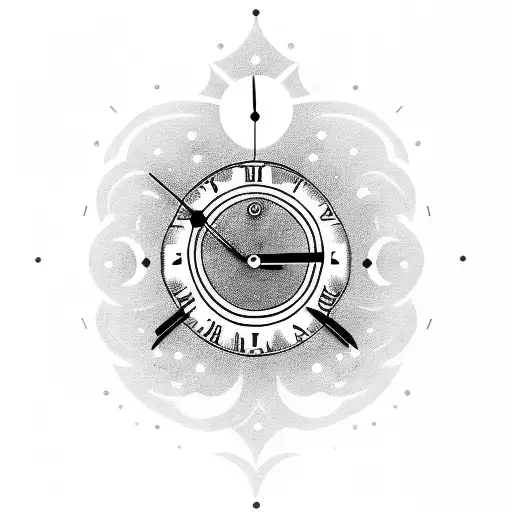 Clock Father Daughter