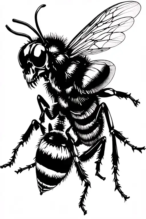 Bee Skeleton