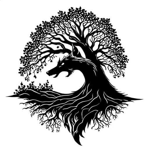 Wolf Tree Of Life