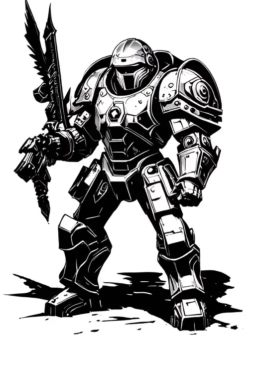 Warhammer 40K Space Marine