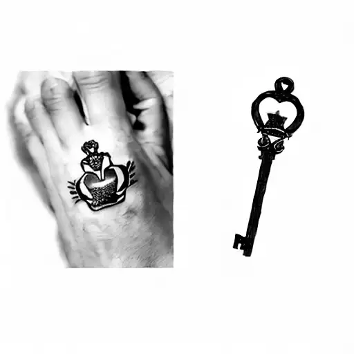 A Claddagh Ring And A Key