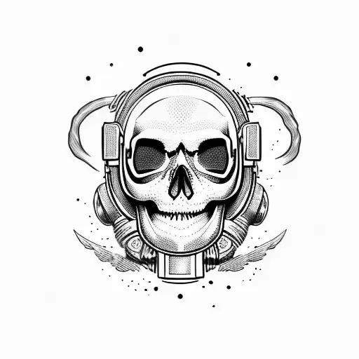 Skull Astronaut