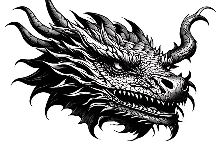 Dragon Head Full Chest