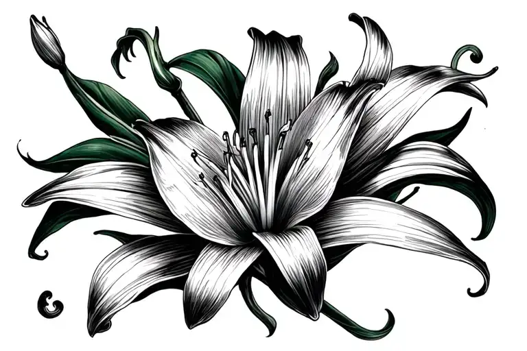 Daughters Name Lily Evelyn Hedemark With A Lily In The