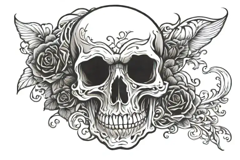 Cartoon Skull