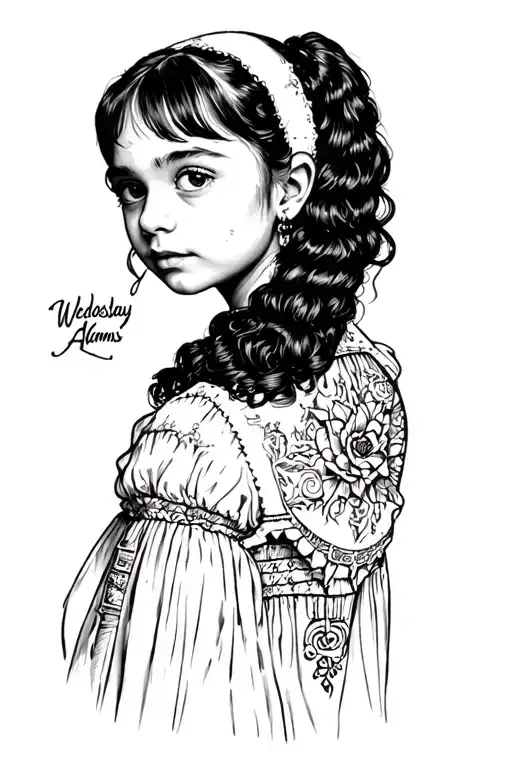 Jenna Ortega As Wednesday Adams