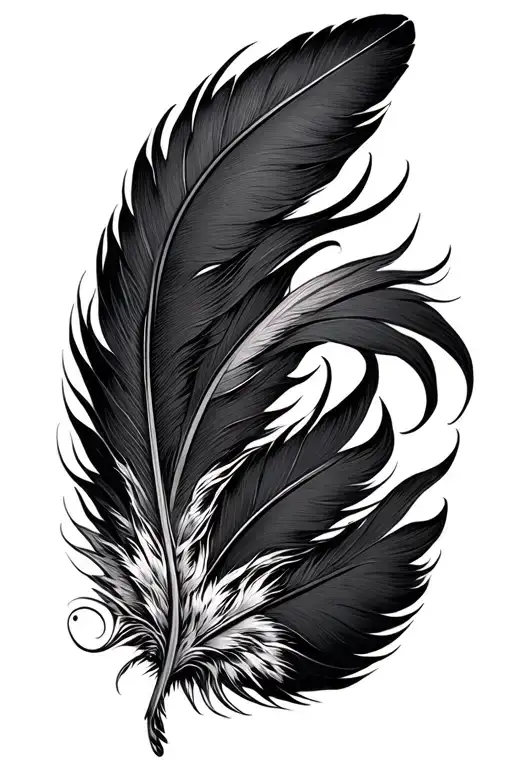 Gothic Feather Turning More Complex